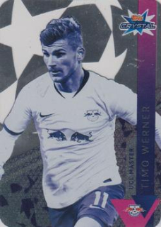 Timo Werner RB Leipzig 2019/20 Topps Crystal Champions League Silver UCL Master #118